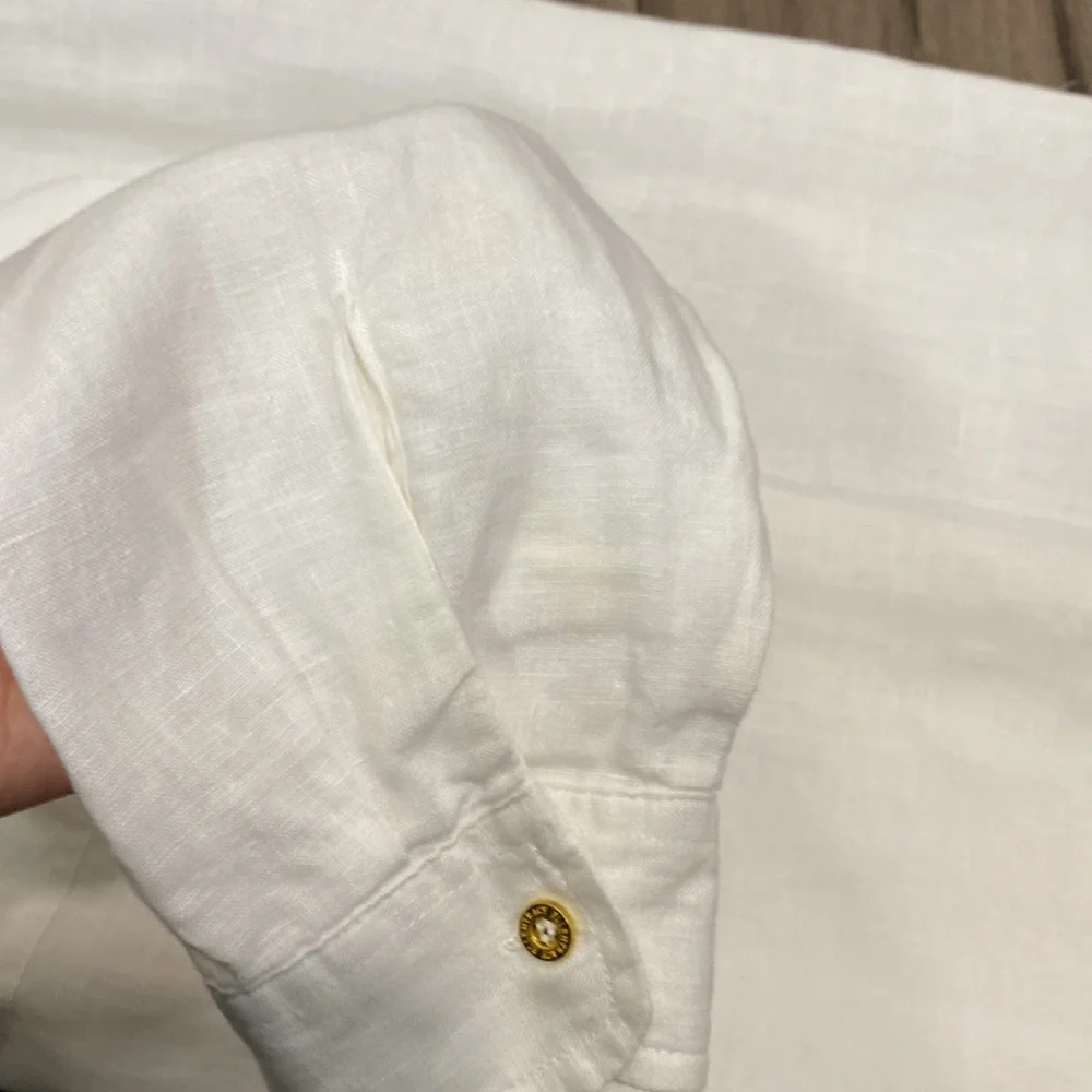 Ellen Tracy vintage linen button up - Picture 9 of 9